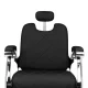 Gabbiano Dario Barber Chair, Black