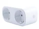 Smart Double WiFi Socket with Timer, 16A, White