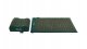 4Fizjo ERGO Acupressure Mat with Pillow, Green