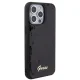 Guess iPhone 15 Pro Max Case Sequin Script Metal, Black