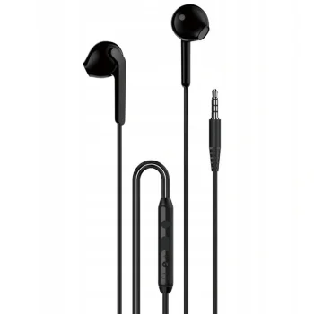 Dudao X3 In-Ear Headphones, Wired, 3.5mm Mini Jack - Black