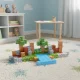 Kids Magnetic Building Cubes Set, 119 Pieces (2x2x2 cm)