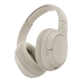 Belkin Soundform Isolate Wireless Over-Ear Headphones, Sand
