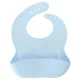 Silicone Tableware Set for Kids, 4 Pieces, Bear, Blue