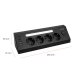 Huslog Vertical Power Strip Surge Protector with 4 Outlets, USB C and LED Night Light, black