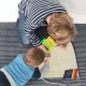 Cotton Drawstring Bag for Coloring with Markers and Stencils
