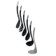 Kitchen Utensil Set Joseph Joseph Nest Steel with Stand, 5 Pieces, Anthracite / Silver