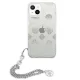 Guess iPhone 13 mini Case Peony Chain Collection, Silver