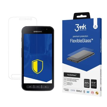 3mk FlexibleGlass™ Hybrid Glass Screen Protector for Samsung Galaxy Xcover 4, Clear