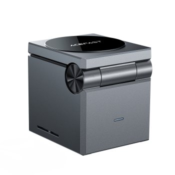 3-in-1 Wireless Charger Acefast E18 Rubik's Cube Black