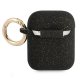 Guess GUA2SGGEK AirPods cover black/black Silicone Glitter