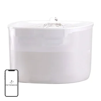 Petoneer Fresco EzGo Smart Pet Fountain 2L with App Control & UV Sterilization