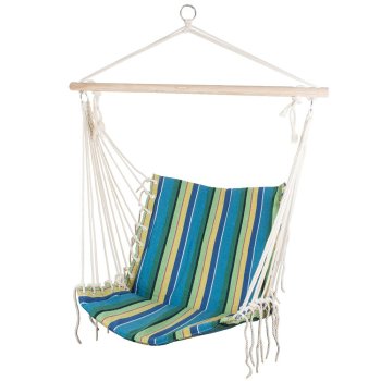 Brazilian garden hammock chair with cushion