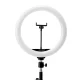 Glow 10\" Ring Light with Tripod 10W, Black
