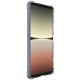 Sony Xperia 5 IV IMAK Soft TPU Case Shock-Absorbing Protection Cover, Transparent Black