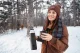 MOUNTAIN GOAT Vacuum Tourist Thermos Flask 1 L, Black