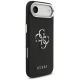 Guess Grained Big 4G Classic Logo Case for iPhone 17 Air, Black