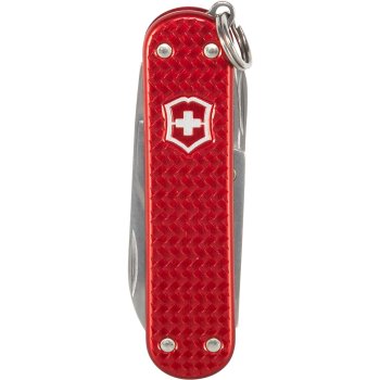 Victorinox Classic SD Precious Alox Pocket Knife, Iconic Red