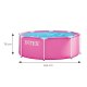 Intex 28290ND Round Frame Pool for Kids 244x76 cm, Pink