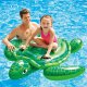 INTEX Piepūšams peldēšanas ūdens matracis pludmales baseina \"Bruņurupucis\" ar rokturiem, 150x127m | Inflatable...