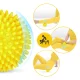4FIZJO SPIKE+ Spiky Massage Ball 10 cm, Yellow