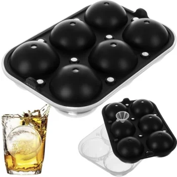 Silicone Ice Ball Mold, Black