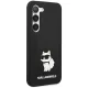 Karl Lagerfeld Samsung Galaxy S24 Plus Case Silicone NFT Choupette, Black