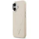 Guess Triangle Logo MagSafe Phone Case Cover iPhone 17 - Beige