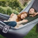 Double Camping Hammock Mountain Goat 300 x 200 cm, Grey/Graphite