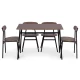 Dining Table Set for 4 OSLO Kitchen Table and Chairs ModernHome