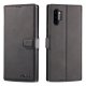 Samsung Galaxy Note 10 Plus (SM-N975F) AZNS Leather Stand Case Cover with Card Slots, Black