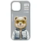 Nimmy Cool&Cute 2.0 Bear Case for iPhone 15 6.1\" - Gray