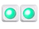 Wireless RGB LED Night Lamps with Remote – 2 Pack