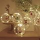 LED Christmas Ring String Lights 3m, 8 Modes, USB Powered, Neutral White