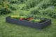 Raised Garden Bed KLASIKA Woodlook 1500x500x200 mm, Grey