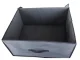 Storage Box Organizer for Clothes and Toys, 60x45x30cm, Grey