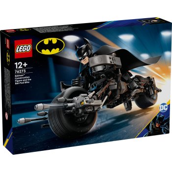 LEGO DC Super Heroes 76273 Batman Buildable Figure with Batpod