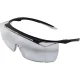 uvex super f OTG safety spectacles, black/clear
