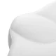 Cosmetic Stool Azzurro 156-F Bump-Up, Snow White