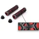 Rockbros 2017-14ARD Bicycle Grips, Black/Red