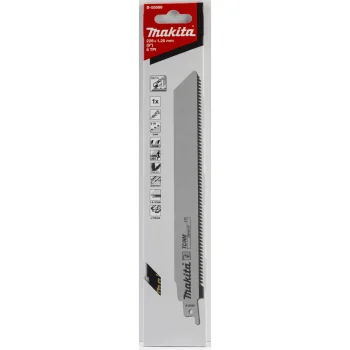 Makita B-55588 Reciprocating Saw Blade, 228 mm, 8 TPI