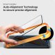 Защитное стекло Spigen ALM Glass FC для iPhone 15, черное (2 шт.)