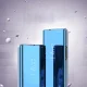 Clear View Flip Case for Samsung Galaxy S25 Ultra - Blue