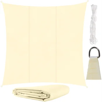 Gardlov Sun Shade Sail 3.6 x 3.6 m, Beige