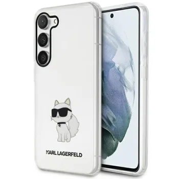 Karl Lagerfeld Transparent Case for Samsung Galaxy S23+ KLHCS23MHNCHTCT