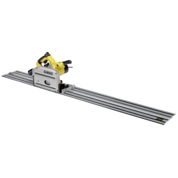 DeWalt DWS520KTR-QS Plunge Circular Saw Set with Guide Rail