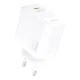 Dudao A28C 45W GaN Wall Charger + USB-C Cable - White