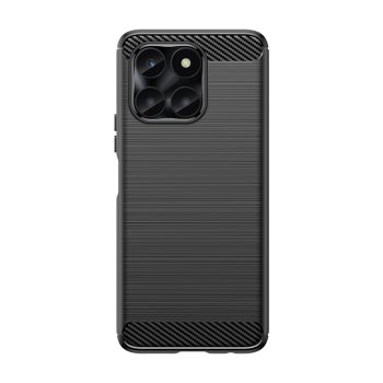 Carbon Case for Honor X6a, Black