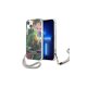 Apple iPhone 13 6.1\'\' Guess Flower Strap Case Cover (GUHCP13MHFLSB), Blue