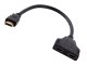 Generic AK316 HDMI Splitter 1 to 2 Ports FullHD Black
